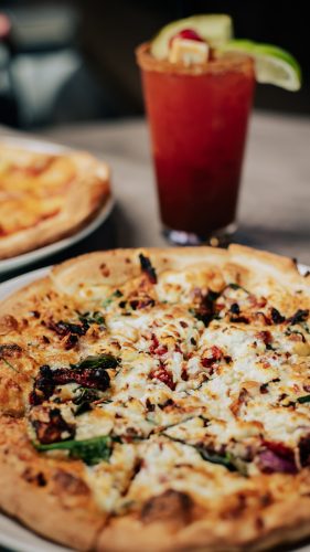 Stoked Center Kitchen & Bar by Splitsville Entertainment new Food Photography menu shoot with LeClair Media video production company brand photography and social media marketing company
