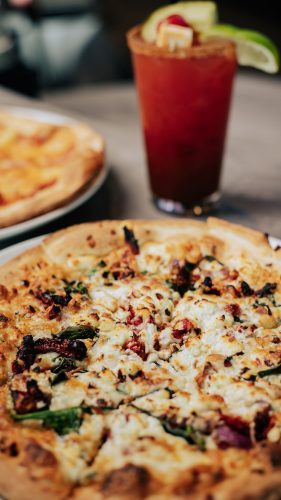 Stoked Center Kitchen & Bar by Splitsville Entertainment new Food Photography menu shoot with LeClair Media video production company brand photography and social media marketing company