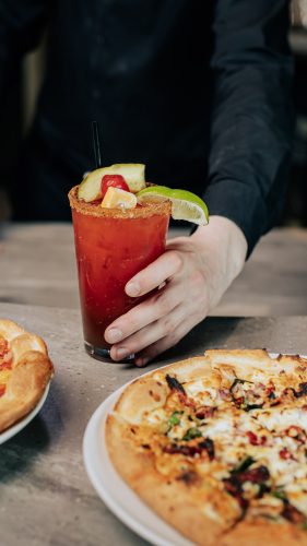 Stoked Center Kitchen & Bar by Splitsville Entertainment new Food Photography menu shoot with LeClair Media video production company brand photography and social media marketing company