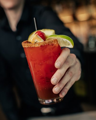 Stoked Center Kitchen & Bar by Splitsville Entertainment new Food Photography menu shoot with LeClair Media video production company brand photography and social media marketing company
