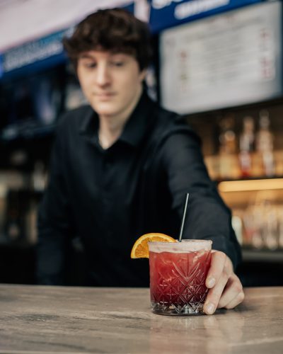 Stoked Center Kitchen & Bar by Splitsville Entertainment new Food Photography menu shoot with LeClair Media video production company brand photography and social media marketing company