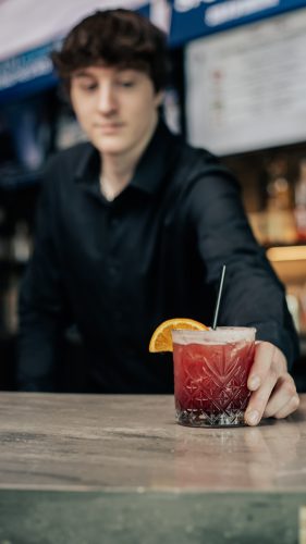Stoked Center Kitchen & Bar by Splitsville Entertainment new Food Photography menu shoot with LeClair Media video production company brand photography and social media marketing company