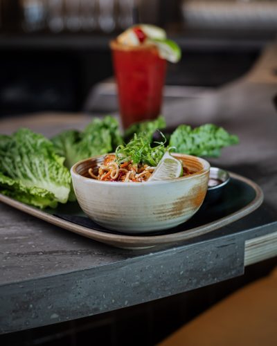 Stoked Center Kitchen & Bar by Splitsville Entertainment new Food Photography menu shoot with LeClair Media video production company brand photography and social media marketing company