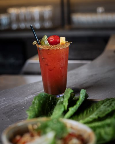 Stoked Center Kitchen & Bar by Splitsville Entertainment new Food Photography menu shoot with LeClair Media video production company brand photography and social media marketing company