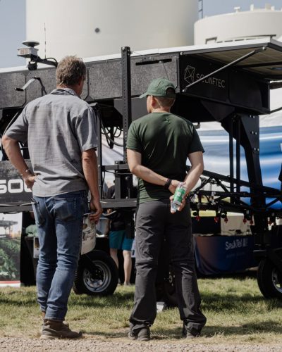 LeClair Media video production with Solinftec at Ag in Motion