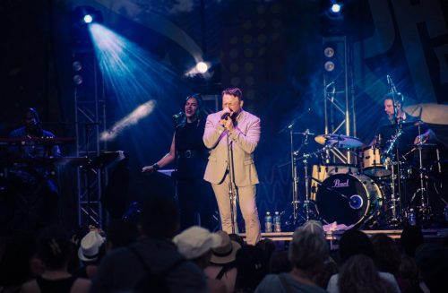 Johnny Reid & Katie Kadan at Saskatchewan Jazz Festival with LeClair Media