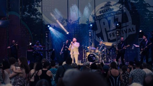 Johnny Reid & Katie Kadan at Saskatchewan Jazz Festival with LeClair Media