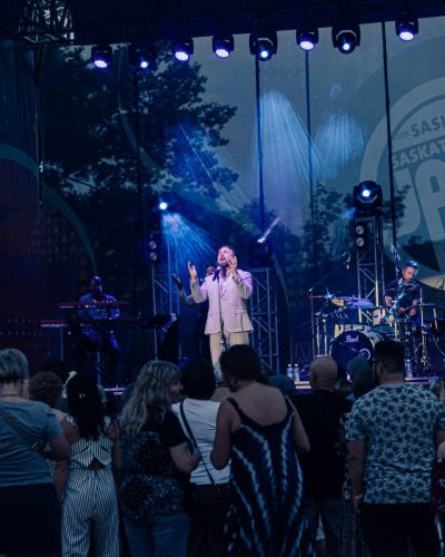 Johnny Reid & Katie Kadan at Saskatchewan Jazz Festival with LeClair Media