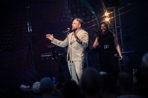 Johnny Reid & Katie Kadan at Saskatchewan Jazz Festival with LeClair Media