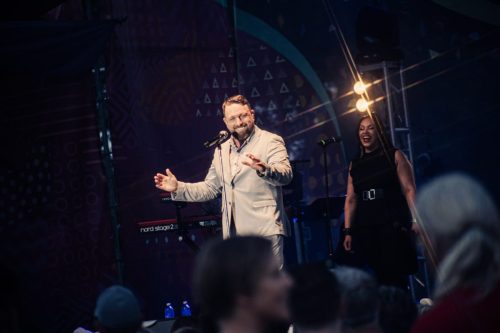 Johnny Reid & Katie Kadan at Saskatchewan Jazz Festival with LeClair Media